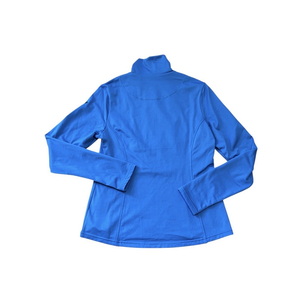 Goldbergh Serena Ski Pulley Electric Blue Half Zip Luxury Ski Base Layer L NWOT - Picture 5 of 9